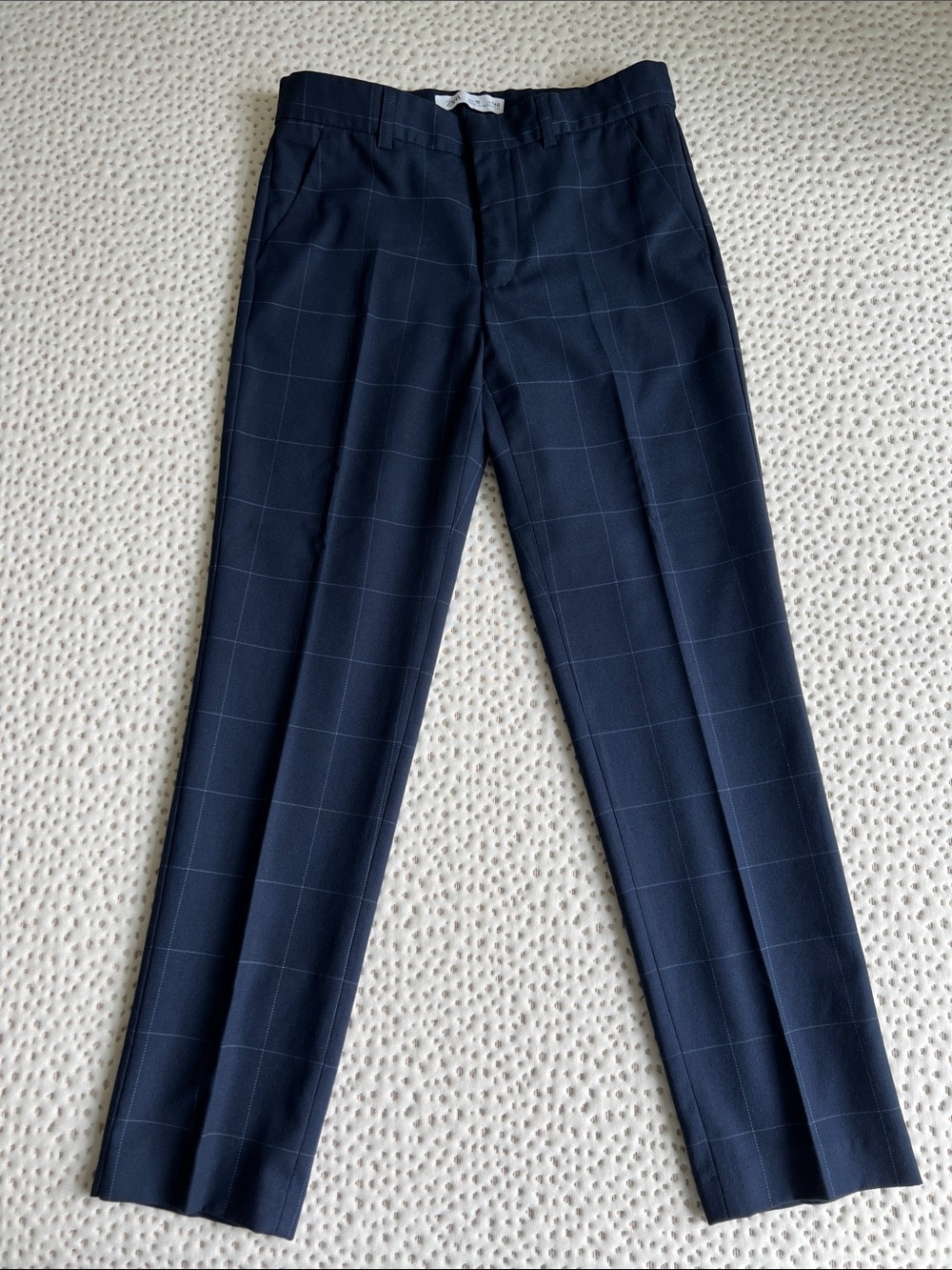 ZARA Boys’ Navy Dress Pants